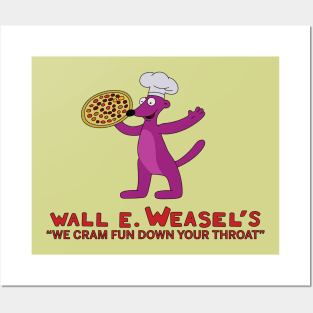 Wall E Weasel's Posters and Art